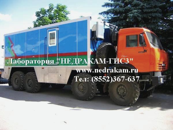 ПКС подъемник каротажный самоходный на шасси Камаз 43118