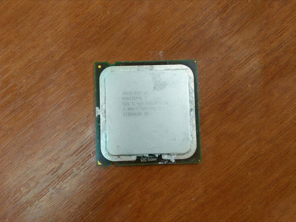 Процессоры, 775 Socket, 2 ядра, Intel Pentium D 