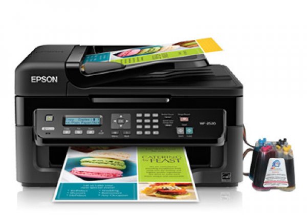 МФУ Epson Workforce WF-2520 с СНПЧ