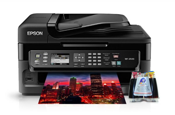 МФУ Epson WorkForce WF-2540WF с СНПЧ