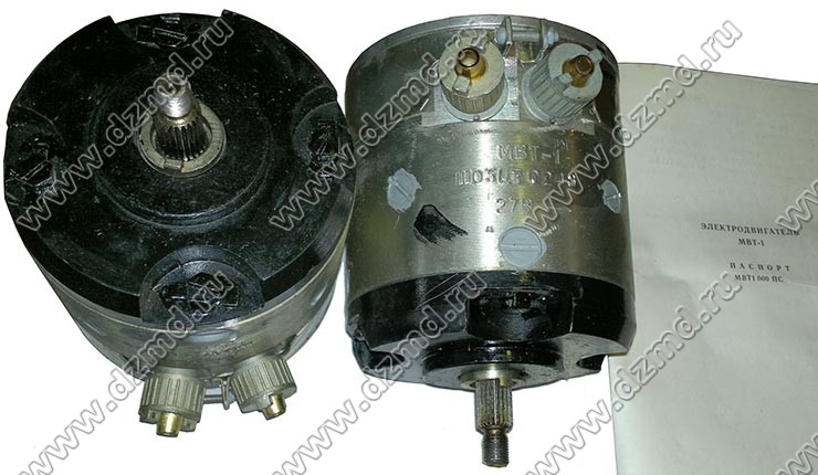 Электродвигатель МВТ-1, Z-43, МБП-3К, ЭД-20, МБП-3Н, МВ-67, МВ-42, МЭ-307