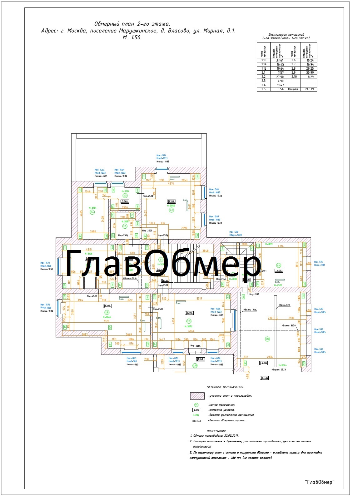 Архитектурные обмеры зданий и фасадов